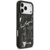 108471 4 karl lagerfeld hardcase grained pattern logo obal na iphone 17 pro max cierny