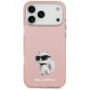 110070 1 karl lagerfeld iml aquarelle choupette logo magsafe obal na iphone 17 pro max ruzovy