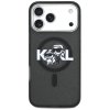 110034 1 karl lagerfeld iml glitter karl choupette sketch logo magsafe obal na iphone 17 pro max cierny