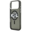 110034 5 karl lagerfeld iml glitter karl choupette sketch logo magsafe obal na iphone 17 pro max cierny