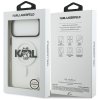 109971 6 karl lagerfeld iml choupette sketch logo magsafe obal na iphone 17 pro max priehladny
