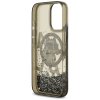 109965 5 karl lagerfeld liquid glitter choupette logo magsafe obal na iphone 17 cierny