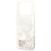 109929 5 karl lagerfeld liquid glitter choupette logo magsafe obal na iphone 17 pro max priehladny