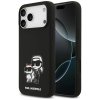 108378 karl lagerfeld silicone sketch logo obal na iphone 17 pro max karl choupette