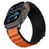 109485 3 spigen wbf1 remienok na apple watch 6 7 8 9 10 se se 2 ultra ultra 2 44 45 46 49mm cierny oranzovy