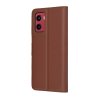 111324 6 techsuit leather folio knizkove puzdro na motorola moto g05 e15 hnede