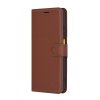 111297 5 techsuit leather folio knizkove puzdro na motorola moto g15 g15 power hnede