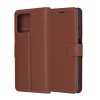 111297 7 techsuit leather folio knizkove puzdro na motorola moto g15 g15 power hnede