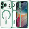 107727 techsuit luxury crystal magsafe kryt na iphone 17 pro svetlozeleny