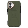 108600 uag civilian magsafe odolny kryt na iphone 17 zeleny olive drab