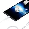 114186 6 3mk wired earphones kablove sluchadla usb c in ear s mikrofonom ovladanim a vysokou kvalitou zvuku 1 2m biele
