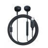 114090 3 acefast wired earphones l2 kablove sluchadla type c half in ear s mikrofonom a ovladanim flexibilne telo 1 2m cierne