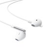 114087 3 acefast wired earphones l3 kablove sluchadla type c half in ear s mikrofonom proti zamotaniu flexibilne 1 2m biele