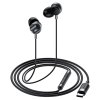 114081 acefast wired earphones l6 kablove sluchadla type c in ear s hd mikrofonom flexibilne 1 2m cierne