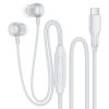 114105 2 acefast wired earphones l8 kablove sluchadla type c in ear s mikrofonom ovladanim silikonove flexibilne 1 2m cierne