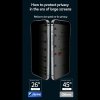 111561 6 anank 2 5d 5x reinforced privacy ochranne sklo so sukromnym filtrom a instalacnym ramikom pre iphone 17 air cierne