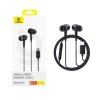 113853 6 baseus wired earphones encok cz18 kablove sluchadla type c 20hz 20khz cierne