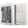 112002 6 guess 4g strass logo with big strap metal button magsafe puzdro pre iphone 17 pro modre