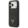 111819 4 guess hardcase 4g double card triangle puzdro pre iphone 17 pro cierne