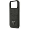 111822 5 guess hardcase 4g double card triangle puzdro pre iphone 17 pro max cierne