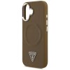111936 3 guess hardcase triangle logo magsafe puzdro pre iphone 17 hnede