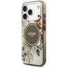 111894 4 guess iml flower tonal circle magsafe puzdro pre iphone 17 pro max hnede