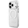 111915 4 guess metal outline magsafe puzdro pre iphone 17 pro strieborne