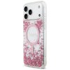 111885 3 guess resin bottom glitter magsafe puzdro pre iphone 17 pro max ruzove