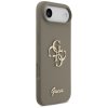 111765 3 guess silicone big 4g script puzdro pre iphone 17 air hnede
