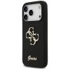 111750 2 guess silicone big 4g script puzdro pre iphone 17 pro cierne
