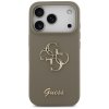 111753 1 guess silicone big 4g script puzdro pre iphone 17 pro hnede