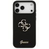 111756 1 guess silicone big 4g script puzdro pre iphone 17 pro max cierne
