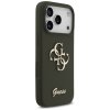111777 2 guess silicone big 4g script puzdro pre iphone 17 pro max khaki