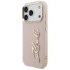 111798 1 karl lagerfeld hardcase script logo puzdro pre iphone 17 pro ruzove
