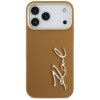111789 1 karl lagerfeld hardcase script logo puzdro pre iphone 17 pro max hnede