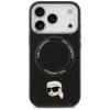 113193 1 karl lagerfeld leather karl pin magsafe puzdro pre iphone 17 pro max cierne