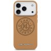 113127 1 karl lagerfeld leather with point metal logo magsafe puzdro pre iphone 17 pro hnede