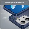 112722 1 techsuit carbon silicone puzdro s karbonovym vzorom pre xiaomi redmi 15c 4g redmi 15c 5g modre