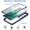 113013 5 techsuit colorverse 360 series screen protector puzdro s ochranou displeja pre xiaomi redmi 15 4g redmi 15 5g modre