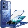 112866 techsuit colorverse 360 series screen protector puzdro s ochranou displeja pre xiaomi redmi 15c 4g redmi 15c 5g modre