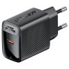 116709 2 acefast wall charger a102 sietova nabijacka gan technologia rychlonabijanie usb c pd30w smart chip cierna
