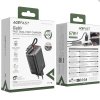 116700 2 acefast wall charger a111 sietova nabijacka vysuvny kabel rychlonabijanie gan technologia 2 usb c usb 67w 3a 65 cm cierna