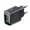 116712 3 acefast wall charger a98 sietova nabijacka gan technologia rychlonabijanie usb usb c 30w 5v 3a smart chip cierna