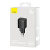 116619 6 baseus wall charger cube pro sietova nabijacka rychlonabijanie usb c 30w cierna