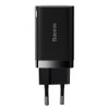 116616 1 baseus wall charger super si pro sietova nabijacka usb c usb rychlonabijanie 30w cierna