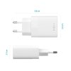 116922 6 fixed wall charger sietova nabijacka usb c cestovne pouzitie power delivery 3 0 30w biela