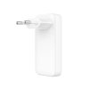 116934 1 fixed wall charger slim sietova nabijacka gan technologia 2 usb c power delivery 3 0 45w biela