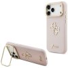 115146 guess grained big 4g stand camera puzdro pre iphone 17 pro max ruzove