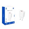 116649 6 lito wall charger lc09 sietova nabijacka usb c usb pd20w qc3 0 rychlonabijanie nehorlavy pc material 5v 3a biela