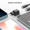 116826 5 lito wall charger lc11 sietova nabijacka usb c vystup pd30w gan technologia real time protection eu vidlica cierna